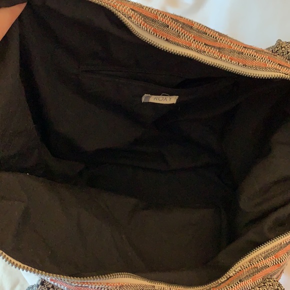 Roxy tote bag with faux leather bottom - Picture 3 of 3